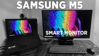 Samsung M5 Smart Monitor with World’s 1st DoItAll Screen [upl. by Aelahc]