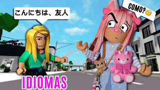 🤩Jugue Brookhaven en diferentes idiomas😮Roblox [upl. by Aenaj]