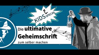 Detektiv Geheimschrift mit Noten  Geheimcode zum selber machen  Detektei Taute® [upl. by Aneerhs82]