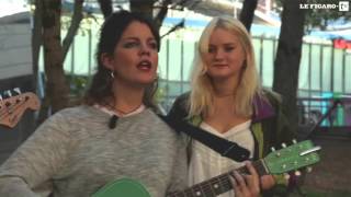 Hinds  Garden Acoustic Outdoor Session in Paris [upl. by Nothsa388]