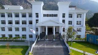 Aerial View  Candor National Public School Tirupati [upl. by Aracahs188]