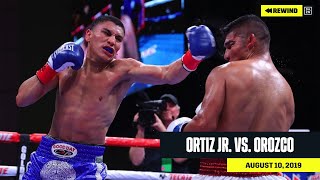 FULL FIGHT  Vergil Ortiz Jr vs Antonio Orozco DAZN REWIND [upl. by Aminta]