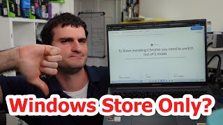 How To Get Out Of Windows 11 S Mode To Install Apps Outside of Microsoft Store [upl. by Gasser49]