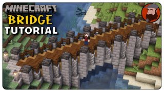 Elegant Diagonal Bridge in Minecraft  Tutorial  Easy [upl. by Mackler]