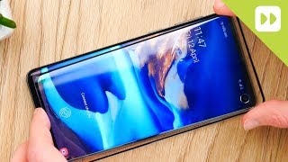 Olixar Samsung Galaxy S10 Tempered Glass Screen Protector Installation Guide amp Review [upl. by Yornoc]