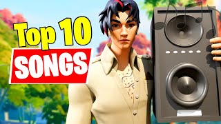 Top 10 BEST Songs To Use For Your Fortnite Montages Chapter 4 [upl. by Annaid755]