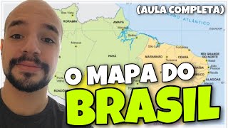 O mapa do Brasil AULA COMPLETA  Ricardo Marcílio [upl. by Arreit]