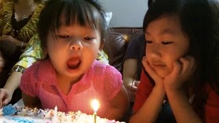 Kids Trying to Blow Out Candles [upl. by Enneite]