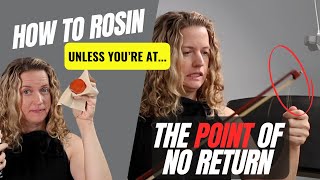 How to Rosin Your Bow and When to Replace that Bow Hair [upl. by Tav]