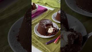 Tortino dal cuore freddo foodbloggeritaliani ricette ricetta dolce foodblogger dolci foodie [upl. by Anilah]