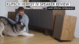 MIND BLOWN Klipsch HERESY IV Speaker Review TOP LOUDSPEAKER in 2020 [upl. by Ridglea]