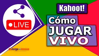 Cómo JUGAR en VIVO en KAHOOT NUEVO 2022 ❙ Herramientas de gamificación [upl. by Ahtelra]