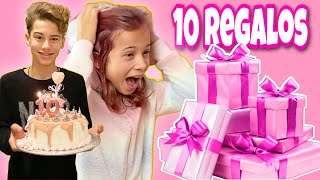 CUMPLEAÑOS DE SOFI 🎉 ABRIENDO REGALOS🎁 10 SORPRESAS  MIKA SOFI VLOG [upl. by Secundas]