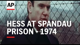 RUDOLPH HESS AT SPANDAU PRISON  1974 [upl. by Aicilram122]