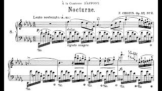 Chopin Nocturne Op27 No2 in Db Major Moravec [upl. by Pasadis]