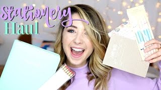 Stationery Haul  Zoella [upl. by Ellened]