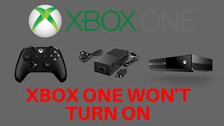 Xbox One Wont Turn On  How to Fix [upl. by Ahsok]