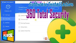 Software Installation  360 Total Security 🆓 [upl. by Tonry]