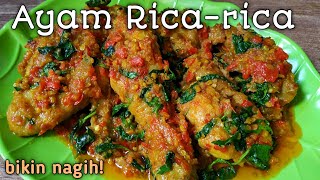 Resep Ayam Ricarica enaknya bikin nagih [upl. by Mittel]