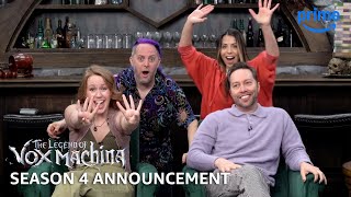 The Legend of Vox Machina  Season 4 Announcement  Prime Video [upl. by Nylecyoj250]