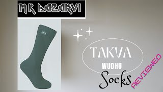 WUDHU socks by TAKVA reviewed [upl. by Aveline]