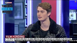 Nicholas Galitzine on Sky News [upl. by Orabelle]