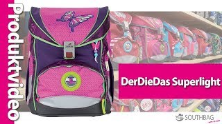 DerDieDas Schulranzen ErgoFlex Superlight  Produktvideo [upl. by Nnylatsyrk]