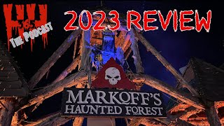 Markoffs Haunted Forest 2023 Review [upl. by Siblee]