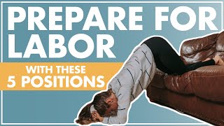 How to Engage Baby’s Head in the Pelvis  Positions to Help with Labor and Birth  LABOR POSITIONS [upl. by Notslar273]