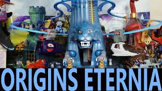 ORIGINS ETERNIA UNBOXING ASSEMBLY REVIEW AND COMPARISONS TO VINTAGE MOTU [upl. by Zuleika603]