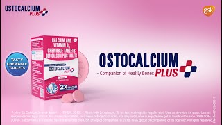 Ostocalcium Plus Chewables  Hindi [upl. by Takeo]