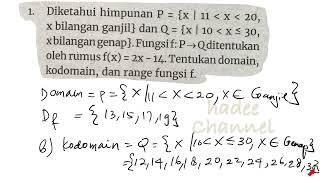 diketahui himpunan p himpunan bilangan ganjil di antara 11 dan 20dan q himpunan bilangan genap [upl. by Spitzer571]