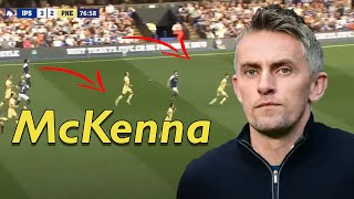 Kieran McKenna BALL ● Tactics and Style of Play [upl. by Novyar]