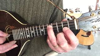 I’ll Fly Away key of G mandolin tutorial [upl. by Solokin]