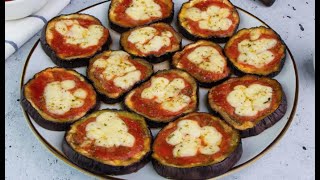 Pizzette di melanzane al forno la ricetta semplice e saporita [upl. by Ott481]