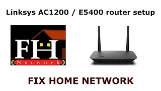 Linksys AC1200 setup  Easy Guide  Linksys E5400 router [upl. by Nylirek72]