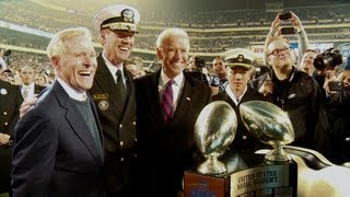 Vice President Biden Attends the 113th Army vs Navy Football Game [upl. by Aikemaj]