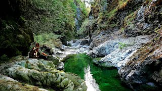 Major Fault Reveals Massive Chalcopyrite Magnetite Skarns Throughout This River [upl. by Bernice]