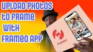 How to load photos on to the Frameo Frame through the app [upl. by Etireugram127]