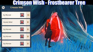 Genshin Impact  Crimson Wish Showcase Frostbearing Tree Level 8 Dragonspine Agate [upl. by Dihsar]