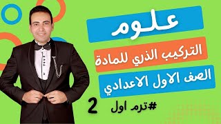 تابع2👈التركيب الذري للمادة👈الصف الاول الاعدادي ترم اول2021 [upl. by Henriques947]