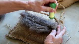 Needle Felted Nest Tutorial by Sarafina Fiber Art [upl. by Llerrot405]