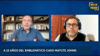 Entrevista con Alex Matute quotA 23 años del Caso Matute Johnsquot [upl. by Eirroc]