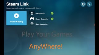 Stream your games from ANYWHERE  Steam Link  Steam Remote Play [upl. by Yenffit]