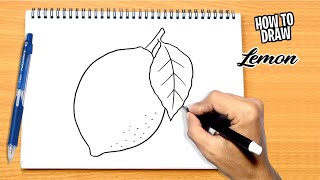 How to draw Lemon [upl. by Salina]