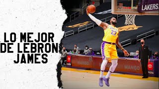 LeBron James y sus mejores jugadas de la década [upl. by Vachel]