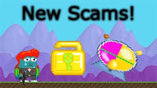 GROWTOPIA  NEW SCAMS [upl. by Leiad]