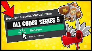 ALL ROBLOX TOY CODE ITEMS SERIES 5 SHOWCASE [upl. by Aisatsan]