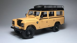 LAND ROVER SERIES III  REVELL  124  CAR BODY [upl. by Fletcher]