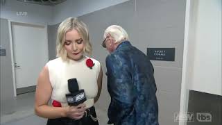 Ric Flair Talks About Stings Last Match  AEW Dynamite Feb 21 2024 [upl. by Sarita]